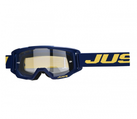 Ochelari atv/cross Just1 Vitro, culoare albastru/galben [1]