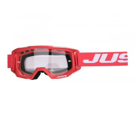 Ochelari atv/cross Just1 Vitro, culoare rosu/alb [1]