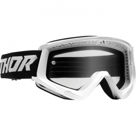 Ochelari - Ochelari Atv/Cross Thor Combat culoare alb/negru