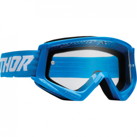 Ochelari - Ochelari Atv/Cross Thor Combat culoare albastru/alb