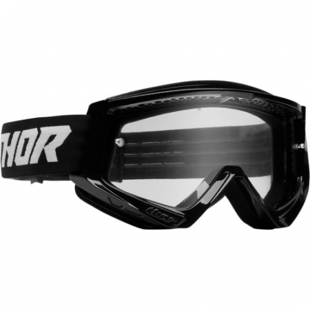 Ochelari - Ochelari Atv/Cross Thor Combat culoare negru/alb