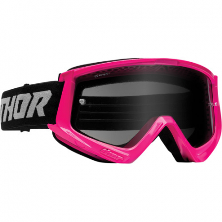 Ochelari - Ochelari Atv/Cross Thor Combat Sand culoare roz/negru