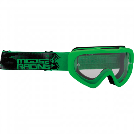 Ochelari - Ochelari copii atv/cross Moose Racing Qualifier culoare Negru/Verde