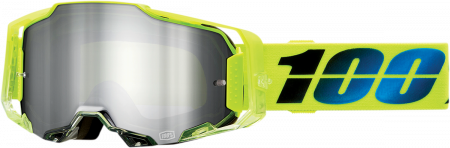 Ochelari cross/atv 100% Armega Koropi, lentila oglinda, culoare rama lime [1]