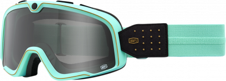 Echipament Cross  & ATV - Ochelari cross/atv 100% Barstow, lentila fumurie, culoare rama turcoaz