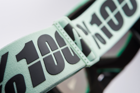 Ochelari cross/atv 100% Racecraft 2 Palomar, lentila oglinda, culoare rama verde menta [9]