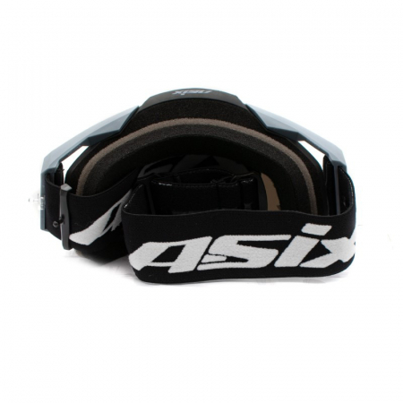 Ochelari cross/atv/enduro, Asix AS1, lentila argintie, culoare rama gri/negru mat [7]