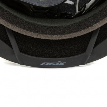 Ochelari cross/atv/enduro, Asix AS2, lentila galbena, culoare rama negru/gri mat [6]