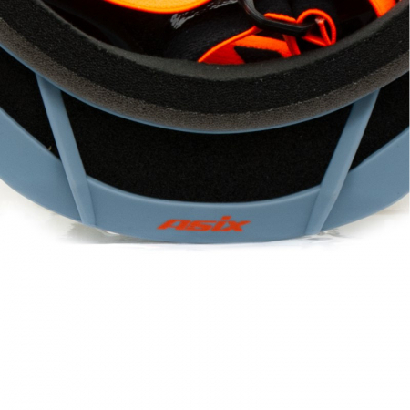 Ochelari cross/atv/enduro, Asix AS2, lentila galbena, culoare rama portocaliu/gri mat [5]