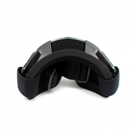 Ochelari cross/atv/enduro, XTR, lentila oglinda, culoare rama negru lucios [3]