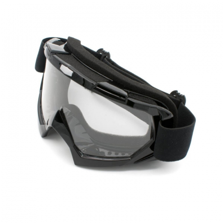 Ochelari cross/atv/enduro, XTR, lentila transparenta, culoare rama negru lucios [3]