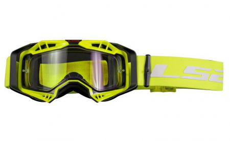 Echipament Cross  & ATV - Ochelari LS2 cross/enduro/atv, culoare galben, lentila clara