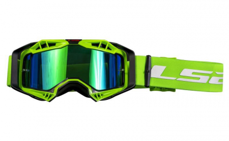 Echipament Cross  & ATV - Ochelari LS2 cross/enduro/atv, culoare verde, lentila iridium