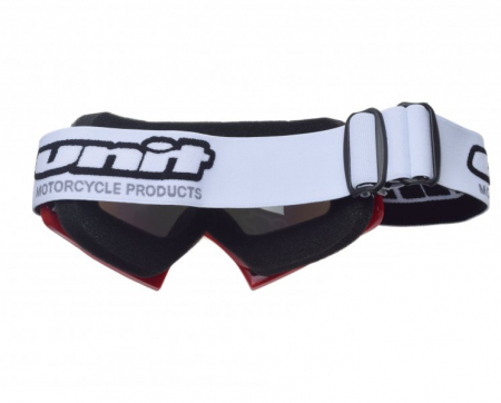 Ochelari motocross/atv/enduro Unit, culoare rama rosu, lentila fumurie colorata [1]
