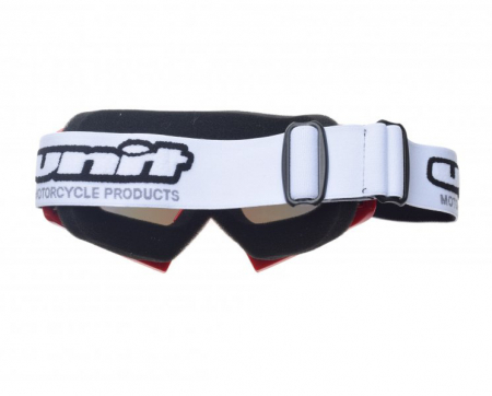 Ochelari motocross/atv/enduro Unit, culoare rama rosu, lentila fumurie curcubeu [1]
