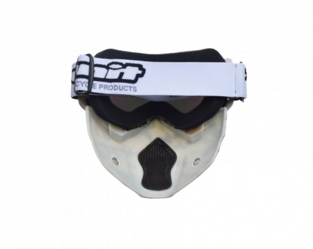 Ochelari motocross/atv/enduro Unit, model masca, culoare rama army desert, lentila oglinda [2]