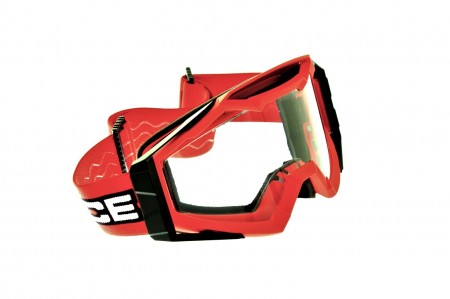 Echipament Cross  & ATV - Ochelari motocross/enduro/atv, PowerForce, lentila antiaburire, culoare rama rosu