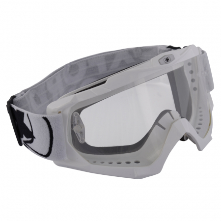 Ochelari - Ochelari motocross Oxford Assault Pro Goggle, culoare alb