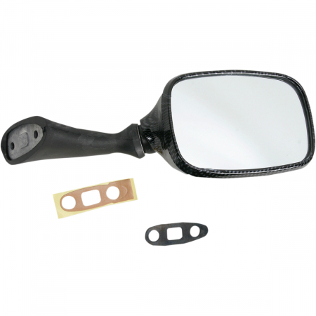Oglinda moto Suzuki, montaj stanga, culoare carbon [2]