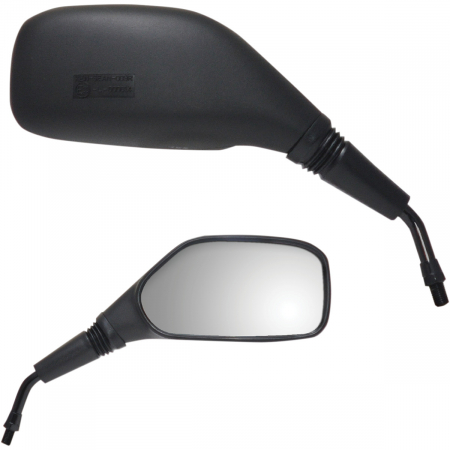 Suspensie Cadru - Oglinda SuperSport moto universala, montaj dreapta, culoare negru
