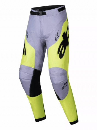 Pantaloni - Pantaloni atv/cross Alpinestars Racer Veil, culoare gri/galben, marime 32