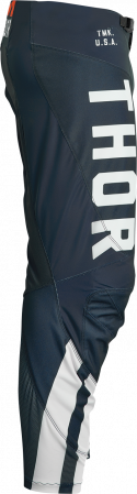 Pantaloni atv/cross copii Thor Pulse Combat, culoare bleumarin/alb, marime 26 [1]