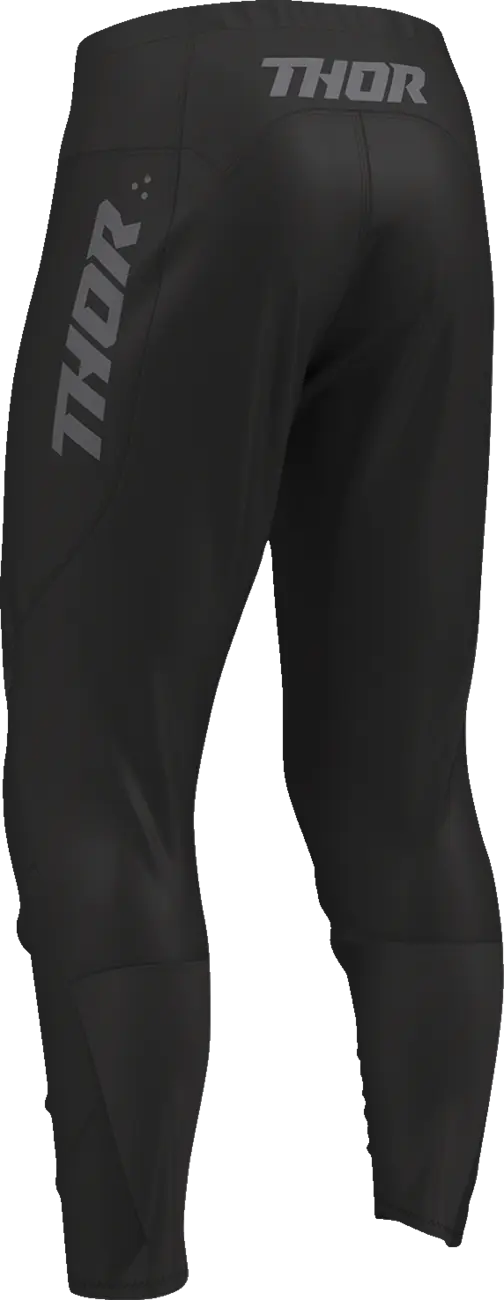 Pantaloni atv/cross copii Thor Ridemode Menace, culoare negru/gri, marime 24 [1]