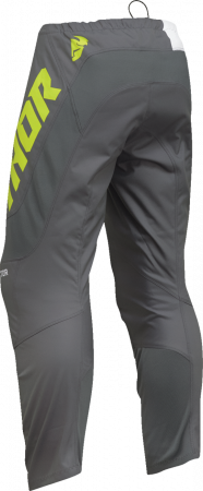 Pantaloni atv/cross copii Thor Sector Checker, culoare gri/verde, marime 26 [2]