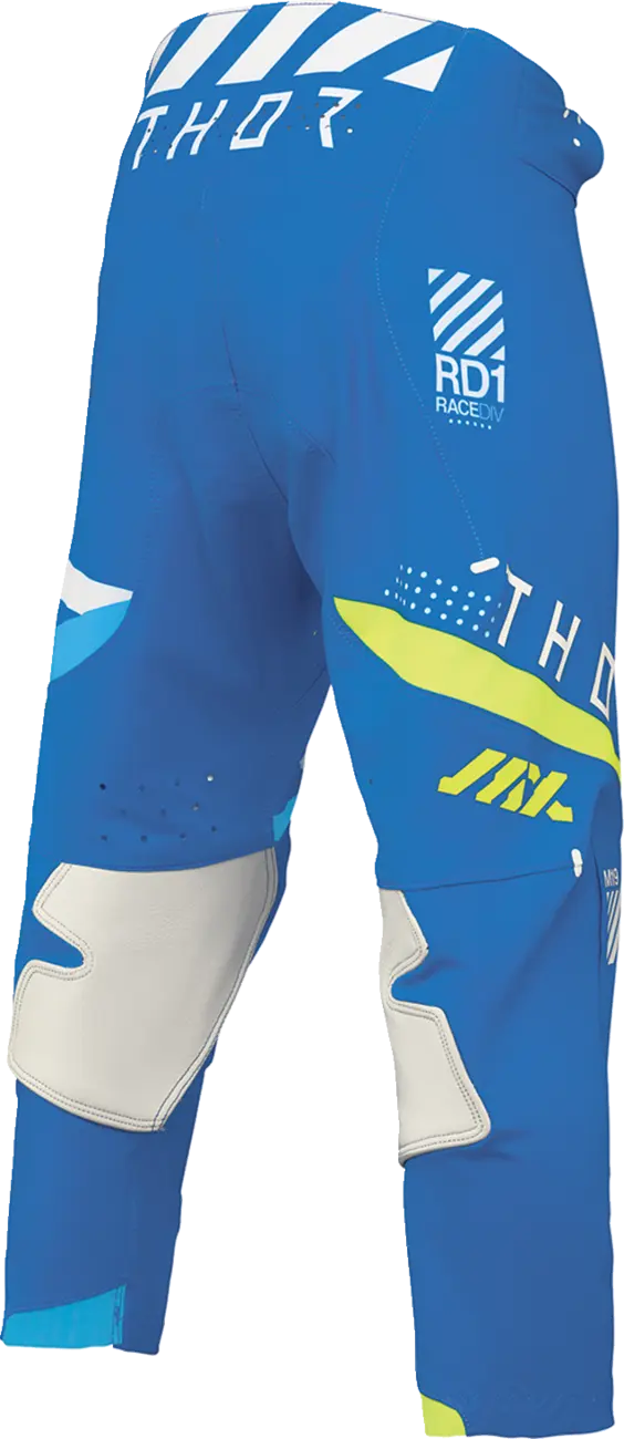 Pantaloni atv/cross copii Thor Sportmode Synth, culoare albastru/verde, marime 28 [1]