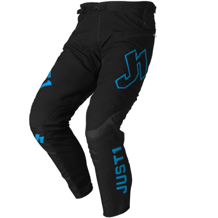 Pantaloni - Pantaloni atv/cross Just1 J-Flex Dual, culoare negru/albastru, marime 36