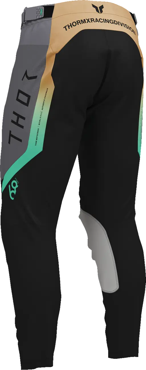 Pantaloni atv/cross Thor Launchmode Air Raptor, culoare negru/gri, marime 32 [1]