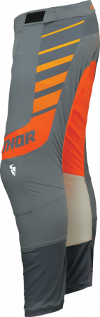 Pantaloni atv/cross Thor Prime Analog, culoare gri/portocaliu, marime 33 [1]