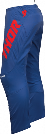 Pantaloni atv/cross Thor Sector Checker, culoare bleumarin/rosu, marime 34 [2]