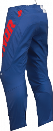 Pantaloni atv/cross Thor Sector Checker, culoare bleumarin/rosu, marime 34 [1]