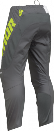 Pantaloni atv/cross Thor Sector Checker, culoare gri/verde, marime 32 [1]