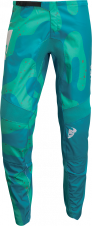 Pantaloni - Pantaloni dama atv/cross Thor Sector Disguise, culoare albastru/turcoaz, marime XS