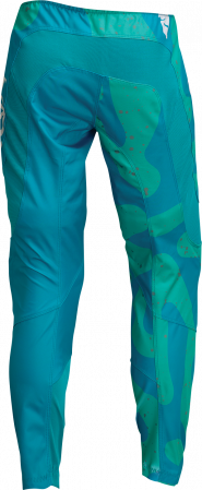 Pantaloni dama atv/cross Thor Sector Disguise, culoare albastru/turcoaz, marime XS [1]