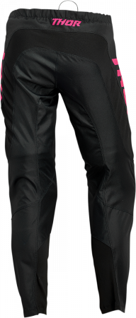 Pantaloni dama atv/cross Thor Sector Minimal, culoare negru/roz, marime 2XL [1]