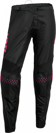 Pantaloni - Pantaloni dama atv/cross Thor Sector Minimal, culoare negru/roz, marime M