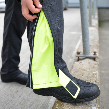 Combinezon impermeabil Oxford Stormseal, culoare negru/galben, marime L [4]