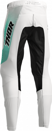 Pantaloni motocross/enduro Thor Prime Tech, culoare alb/albastru, marimea 38 [2]