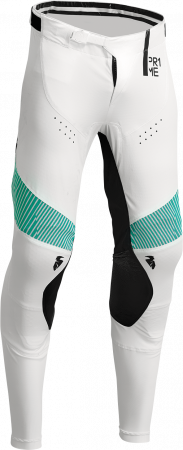 Pantaloni - Pantaloni motocross/enduro Thor Prime Tech, culoare alb/albastru, marimea 38