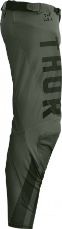 Pantaloni motocross/enduro Thor Pulse Combat, culoare army/negru, marimea 36 [2]