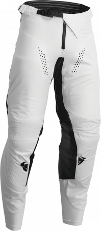 Pantaloni - Pantaloni motocross/enduro Thor Pulse Mono, culoare alb/negru, marimea 28