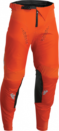 Pantaloni - Pantaloni motocross/enduro Thor Pulse Mono, culoare portocaliu/negru, marimea 32