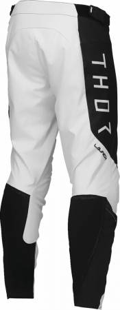 Pantaloni motocross Thor LaunchMode Storm, culoare alb/negru, marime 44 [3]