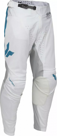 Pantaloni - Pantaloni motocross Thor LaunchMode Vented Raid, culoare gri/alb, marime 32