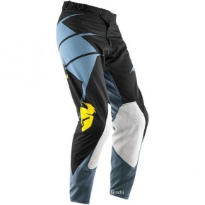 Pantaloni - Pantaloni motocross Thor Prime Triad culoare negru/albastru inchis marime 36