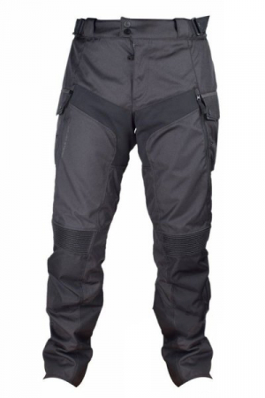 Pantaloni textil moto LS2 Travel Man scurti, culoare gri/negru, marime M [1]