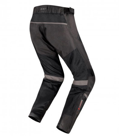 Pantaloni textil moto dame, LS2 Como Air, culoare negru/gri, marime 2XL [1]